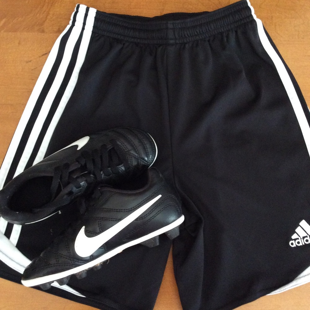 Soccer Special - youth shorts and cleats